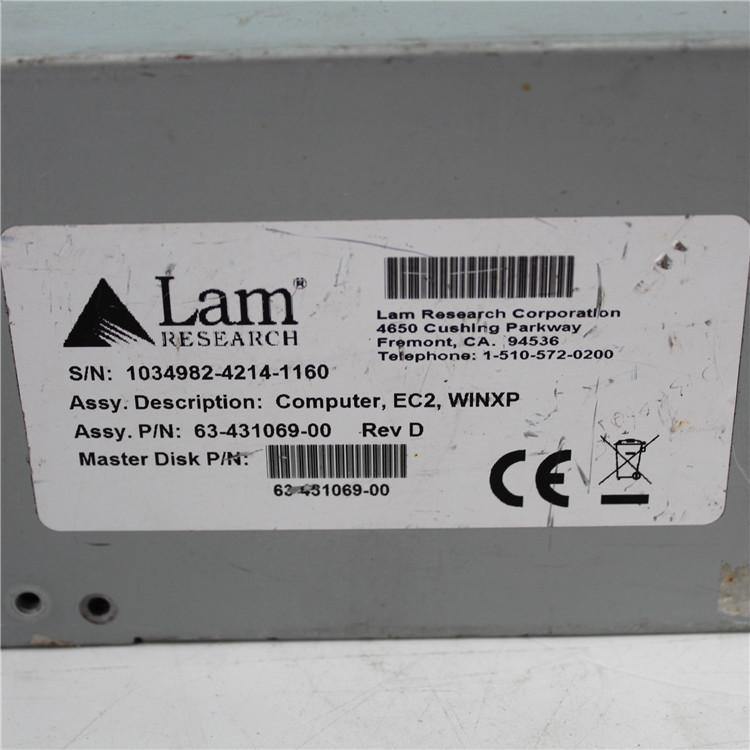 Lam Research 63-431069-00 1034982-4214-1160 Controller - we